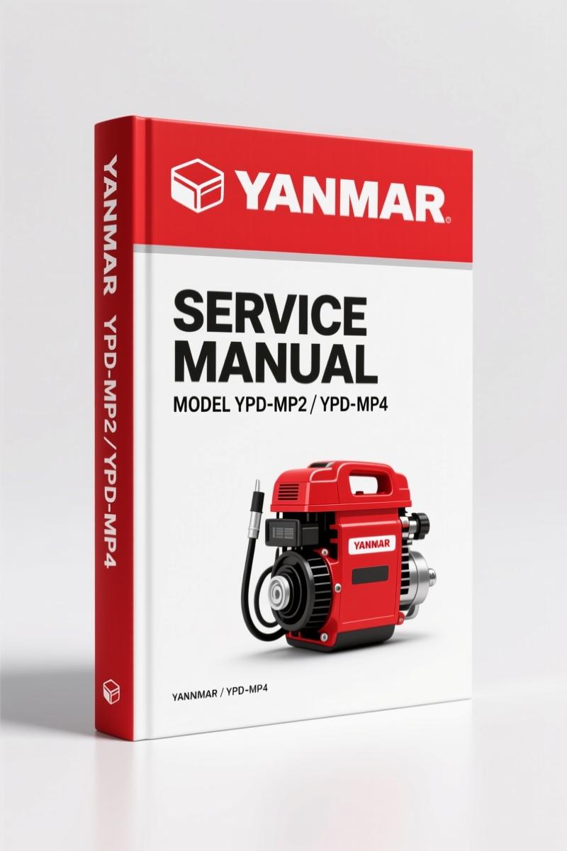 Yanmar YPD-MP2, YPD-MP4 Service Manual – 66 Pages OEM Specs