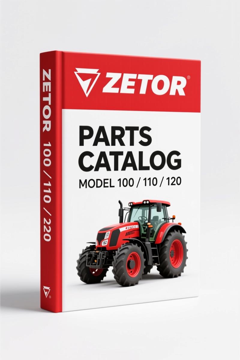 Zetor 100, 110, 120, 130, 140 2013 Parts Catalog – OEM Factory Specs