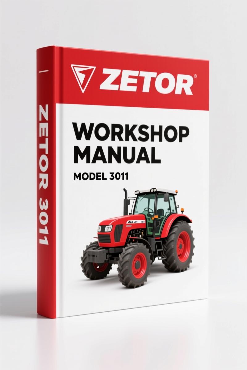 Zetor 3011 Workshop Manual – Factory Specs for 136 Pages