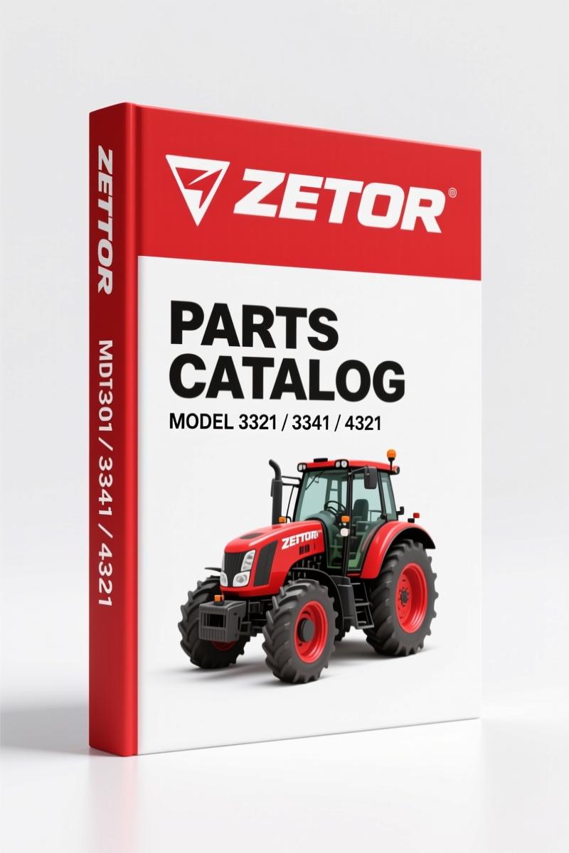 Zetor 3321-5321 2003 Parts Catalog – 408 Pages OEM Parts ID