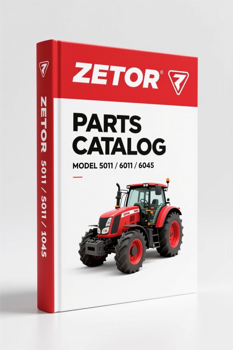 Zetor 5011, 6011, 6045, 7011, 7045 1984 Parts Catalog – OEM Part Numbers