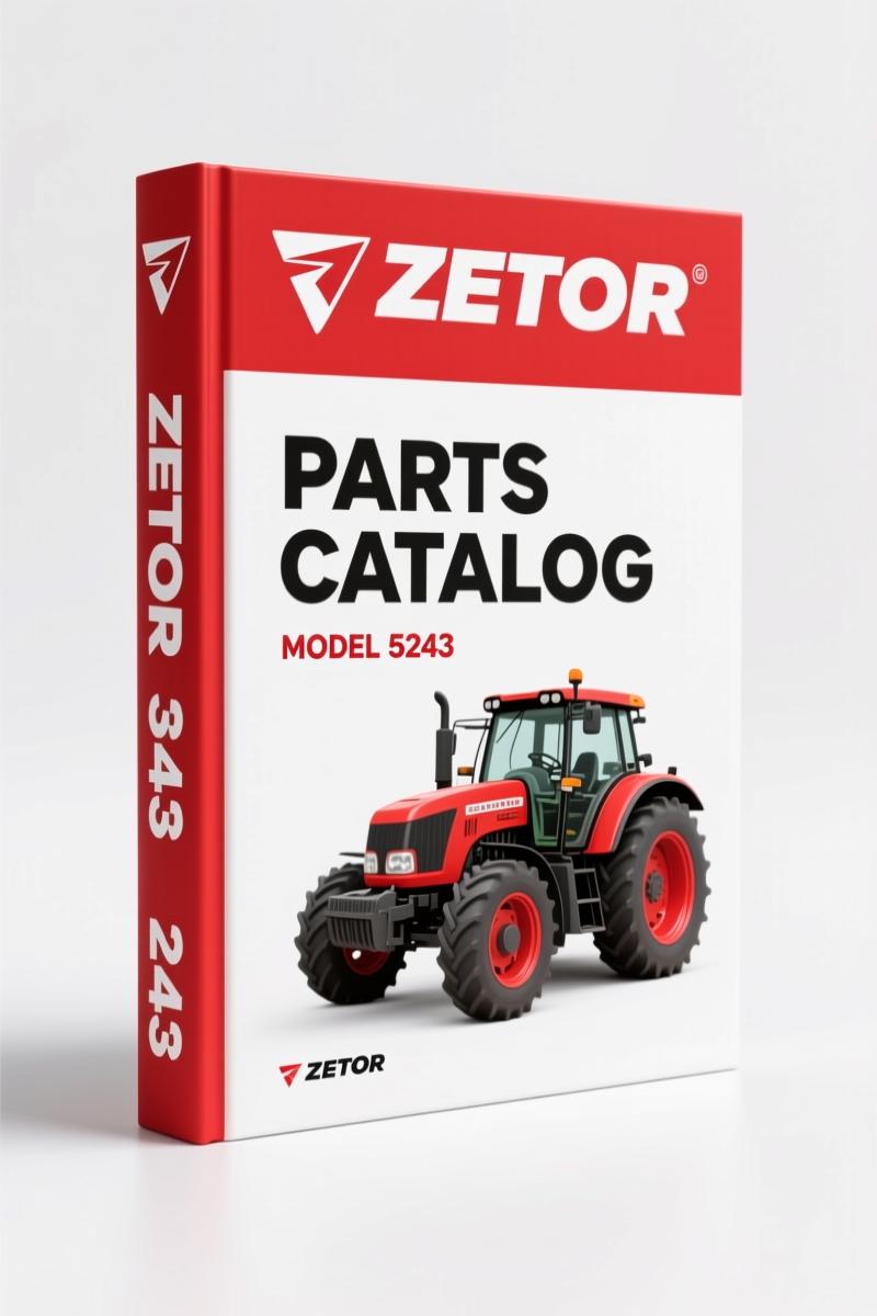 Zetor 5243 2002 Parts Catalog – OEM Factory Documentation