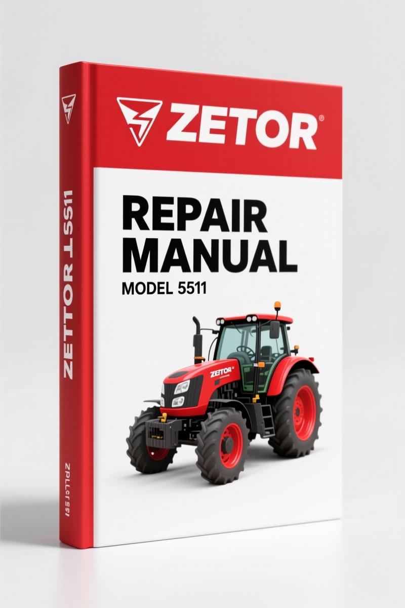 Zetor 5511 Operators Manual – Factory Specs for Agricultural Tractors