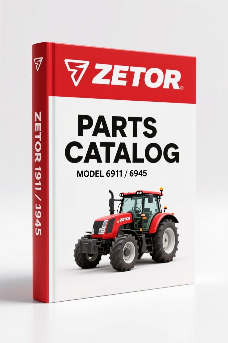 Zetor 6911, 6945 1995 Parts Catalog – OEM Component Guide