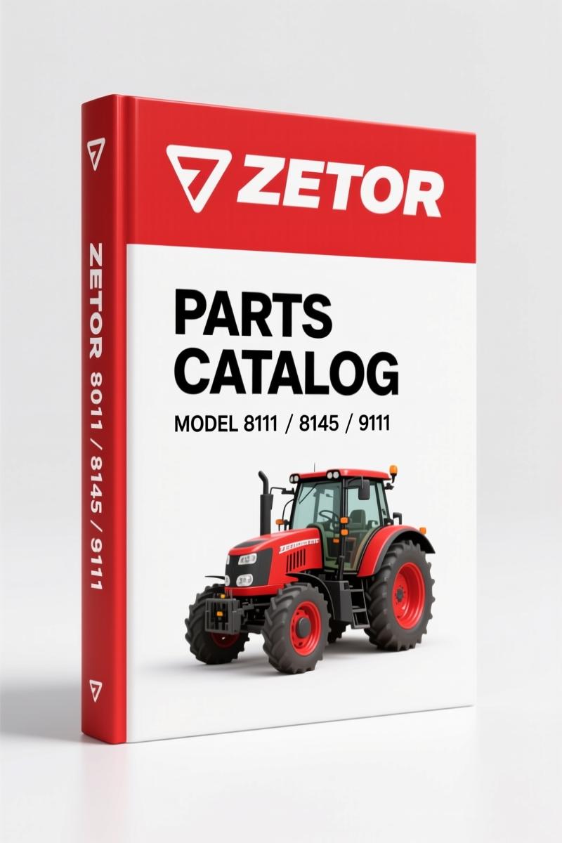 Zetor 8111, 8145, 9111, 9145, 10111 Parts Catalog – 723 Pages | AutoFix Global
