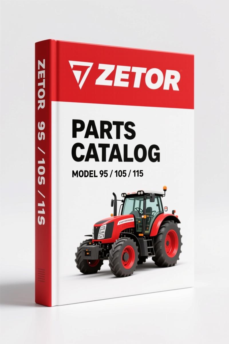 Zetor 95-135 2010 Parts Catalog – 420-Page OEM Parts Identification