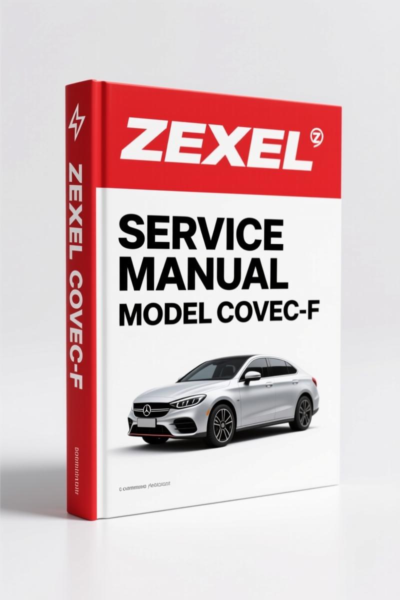 Zexel COVEC-F Service Manual – 55 Pages of Factory-Certified Adjustment and Inspection Data