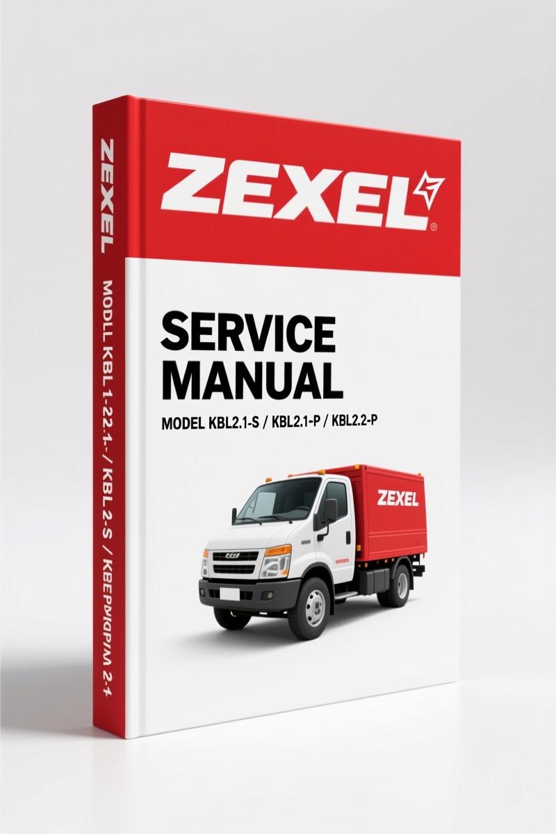 Zexel KBL2.1-S, KBL2.1-P, KBL2.2-P, KBL2.3-S, KBL2.4-P 1996 Service Manual