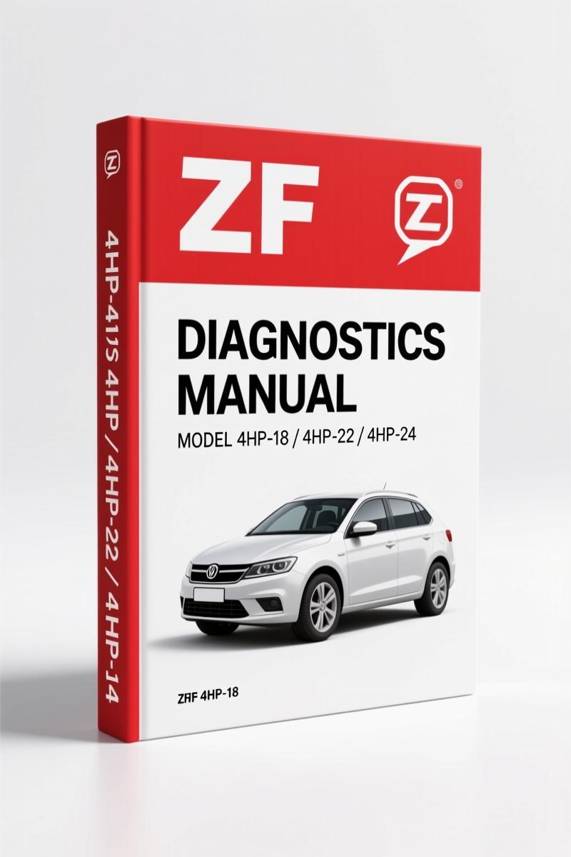 ZF 4HP-22, 4HP-24, 5HP-18, 4HP-18, 5HP-19 Diagnostics Manual – 160 Pages