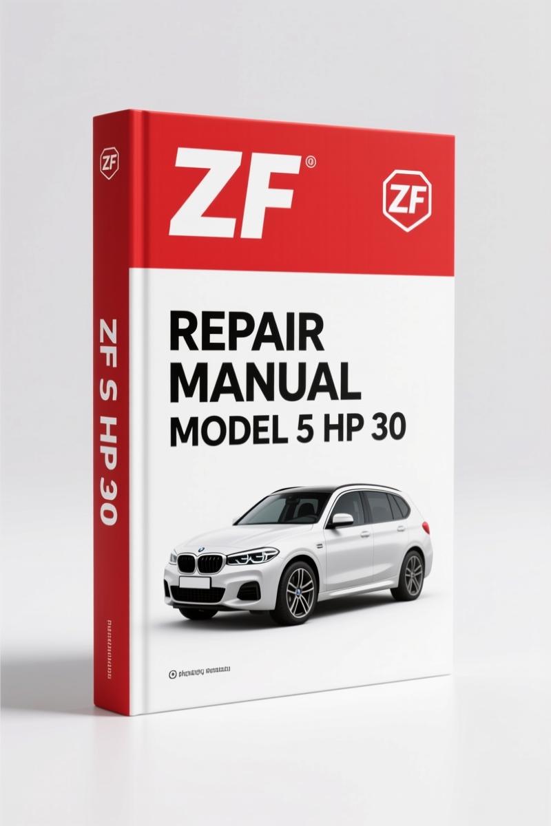 ZF 5 HP 30 repair manual covering transmission disassembly and assembly