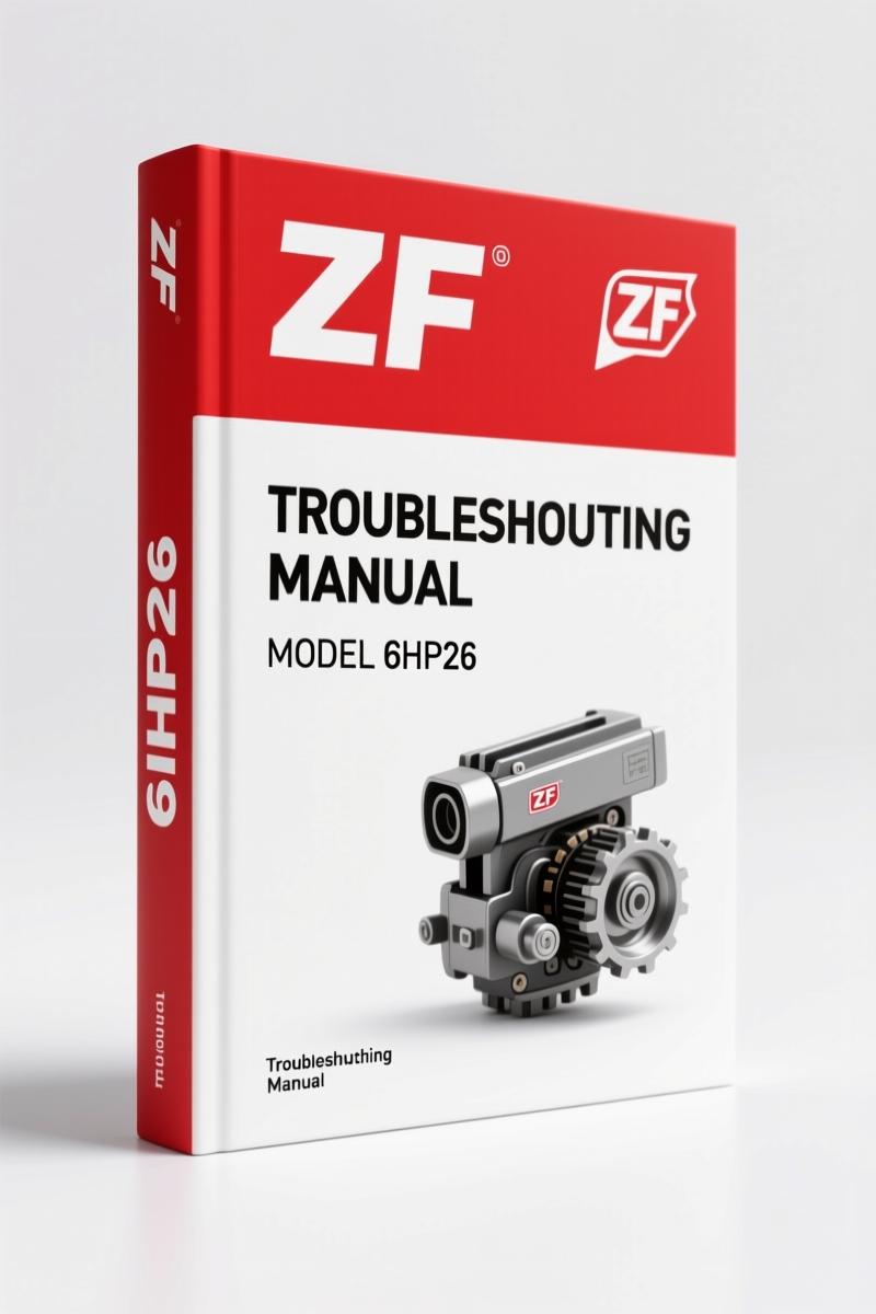 ZF 6HP26 Troubleshooting Manual cover - 21 pages, mechatronics unit focus