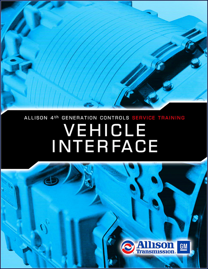 Allison Transmission 4th Generation Controls 2005 Training Manual - OEM factory training document cover