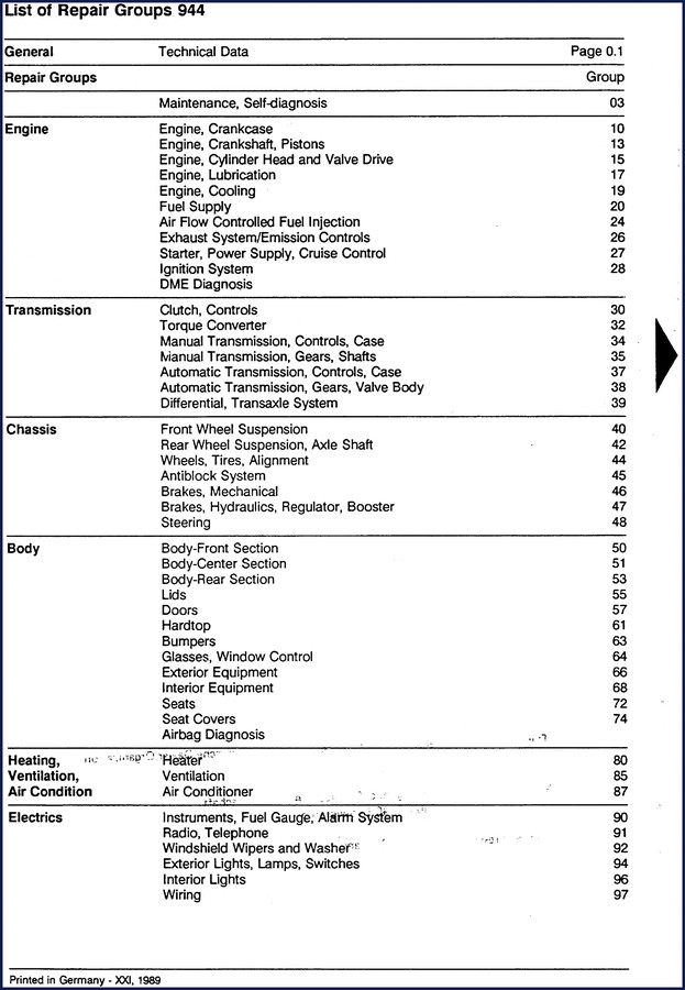 BMW 016 083 087 1989 Repair Manual - 270-page factory OEM shop manual