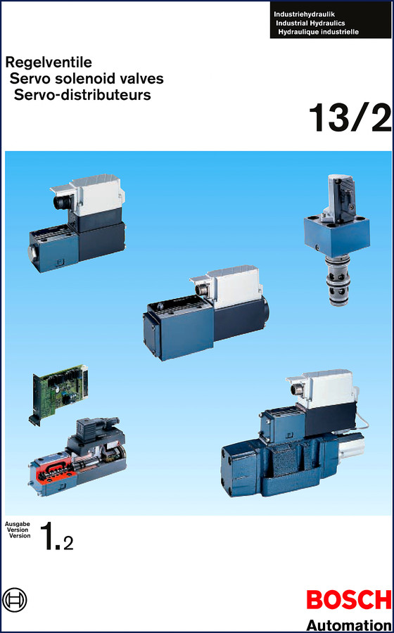 Bosch NG6 NG10 Servo Solenoid Valve Technical Manual cover – 204-page factory document