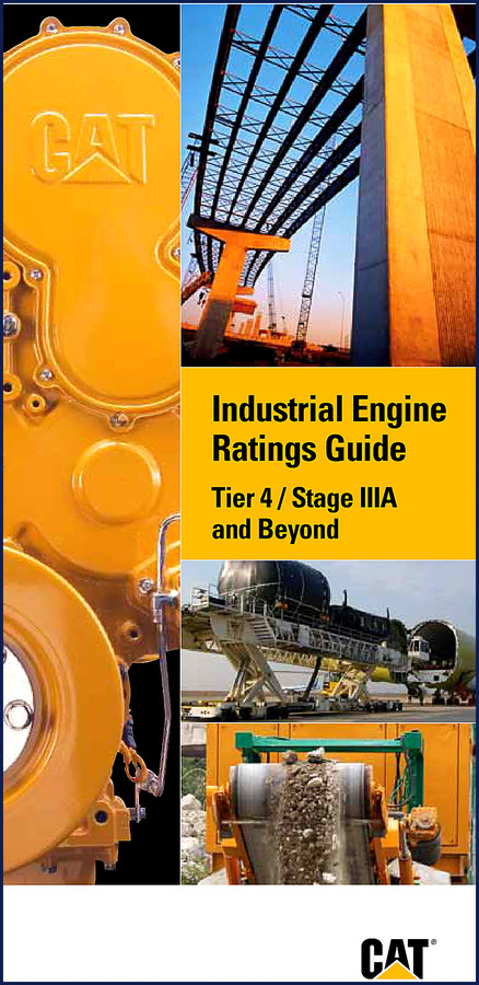 Arctic Cat C0.5, C0.7, C1.1, C1.5, C1.6 Technical Manual cover page showing OEM ratings guide for Tier 4/Stage IIIA engines
