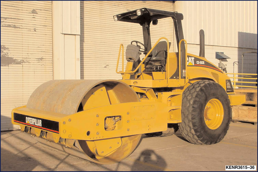 Caterpillar CS-563E 500E Technical Manual cover - OEM factory document for vibratory system repair