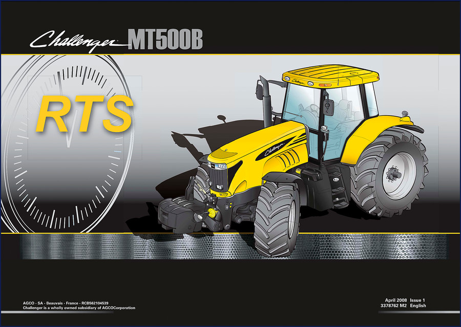 Challenger MT500B 2006 Technical Manual cover page