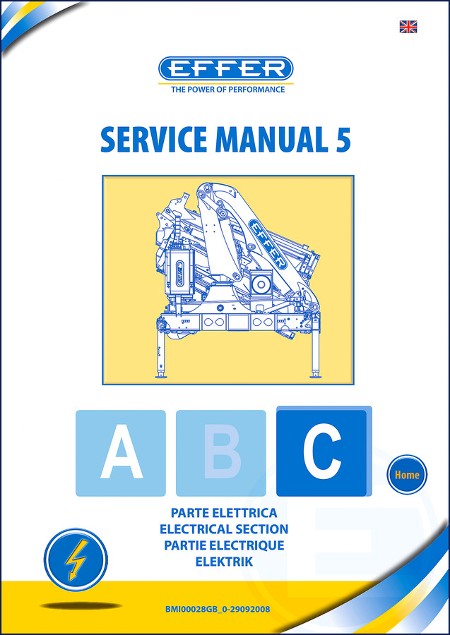 EFFR 5 Service Manual – 228-page OEM electrical section and radio control wiring diagrams