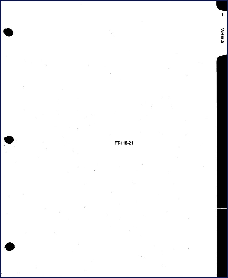 Ford PA-4020-F 1979 Parts Catalog - Wheel section front cover showing PA-4020-F number and illustration of tractor front wheels