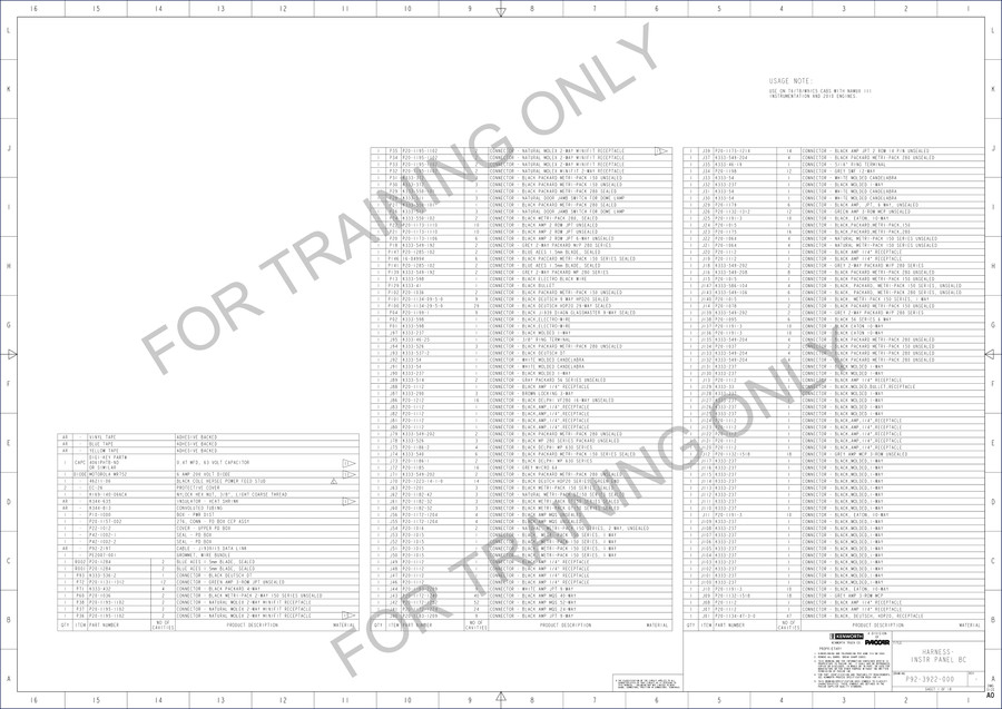 Harnischfeger T6, T8, W9, C5 factory wiring diagram – cover page showing models and document type