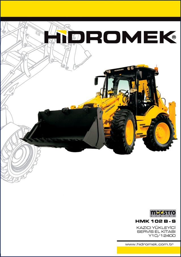 Hidromek HMK 102 B-S Service Manual cover - 900-page OEM repair document