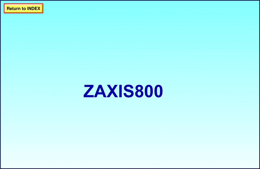 Fiat-hitachi ZX800 Technical Manual cover showing main component layout