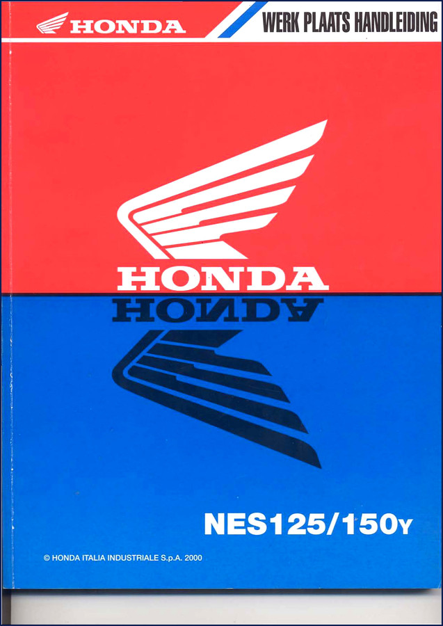 Honda NES 125 NES 150 Service Manual cover page