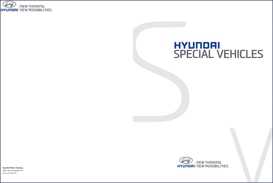 Hyundai Van Truck Refrigerated Cool Insulated Dry Van Technical Manual cover page