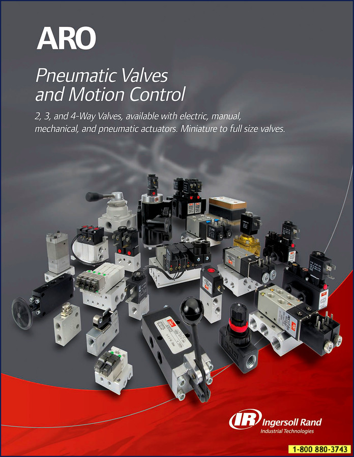 Ingersoll Rand Max Air, 50 Series, E Series, K Series, 100 Series Technical Manual cover - OEM pneumatic valve repair manual