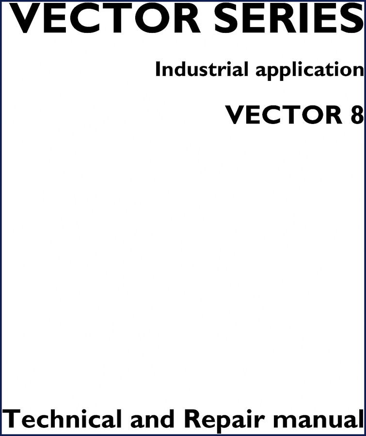 Iveco VECTOR VECTOR 8 2006 Repair Manual cover page