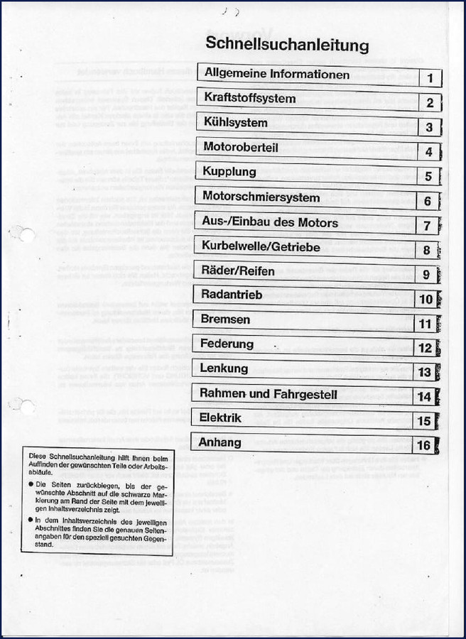 Kawasaki Zx7R Rr workshop manual cover page showing motorcycle and title