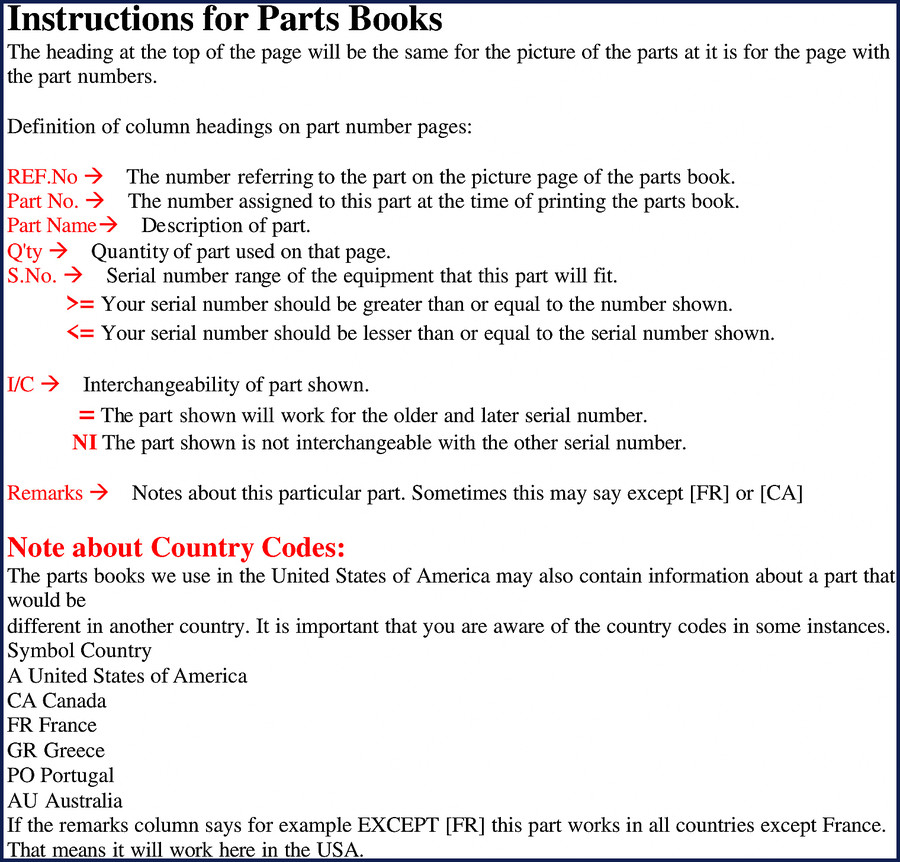 Kubota L4400H Parts Catalog 312 pages OEM exploded view