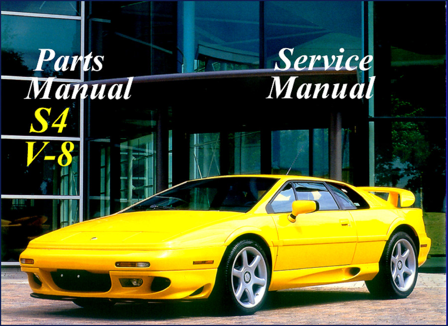 Lotus S4, Esprit Turbo, Sport 300 Parts Catalog – 1899 pages OEM factory manual cover