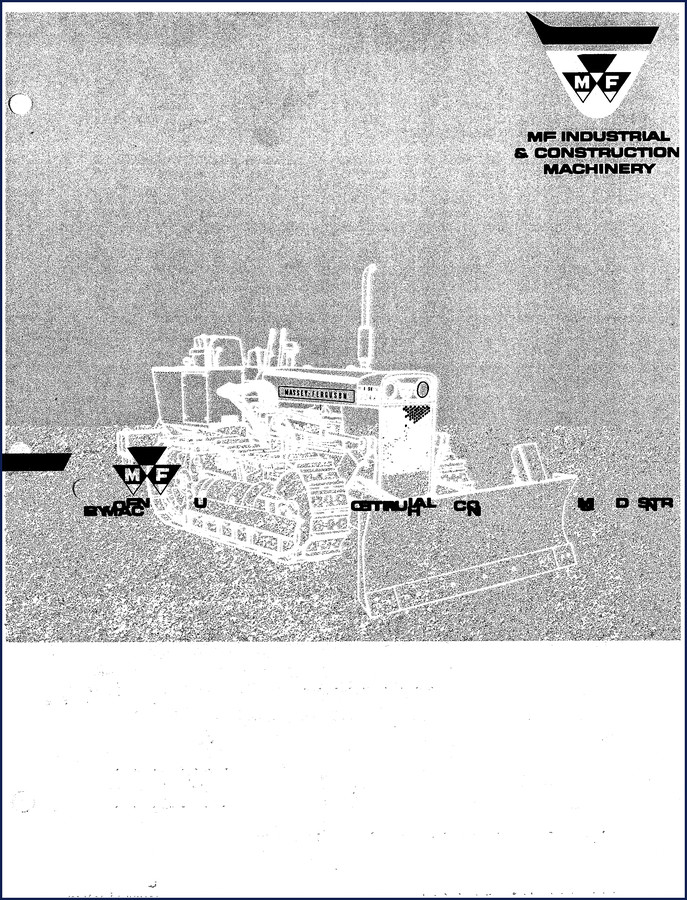Massey Ferguson 3C Parts Catalog cover - 250 pages - Factory OEM