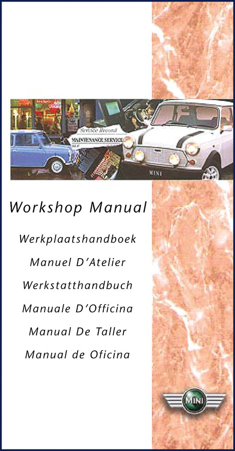Mini MINI 1996 Workshop Manual cover – 5th edition OEM service manual