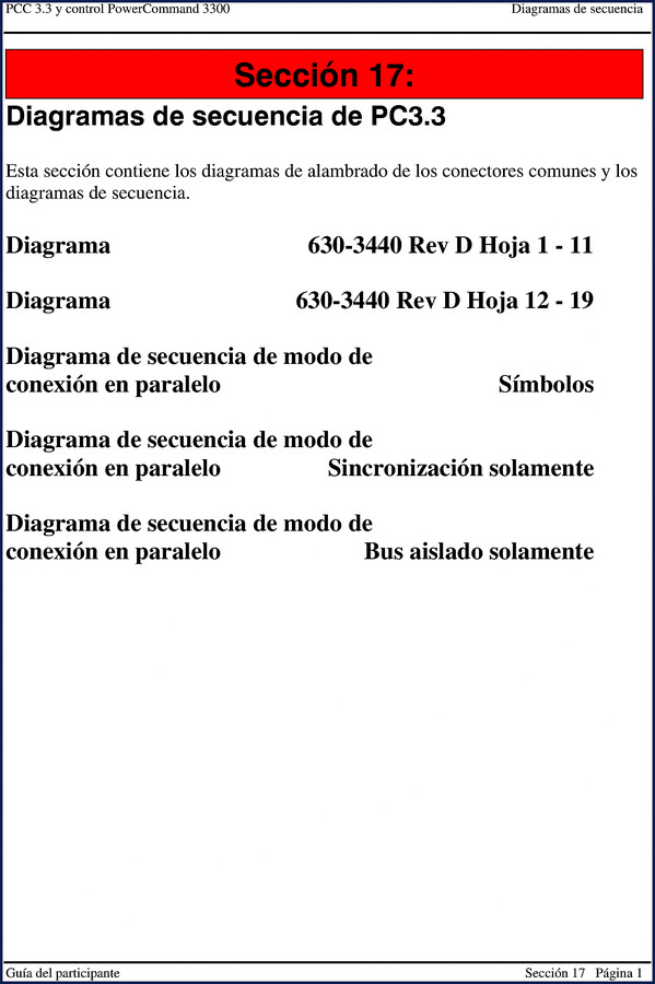 PCC PC3.3 Wiring Diagram manual cover – 40 pages factory OEM schematics