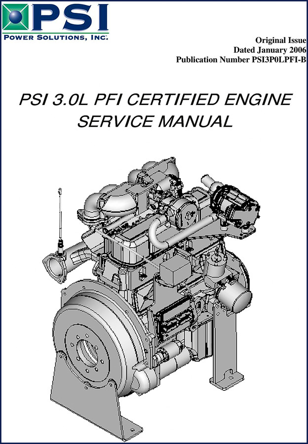 2006 Palfinger Epsilon 3.0L PFI service manual cover - 385 pages OEM factory document
