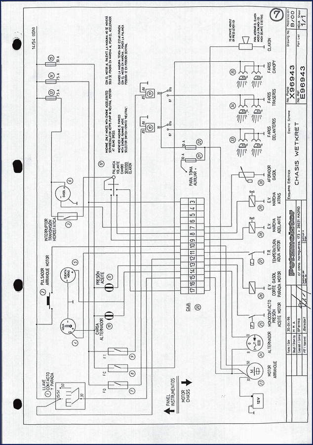 Putzmeister WMK 102 Mega Electrical Schematic – 20-page OEM factory wiring diagram document