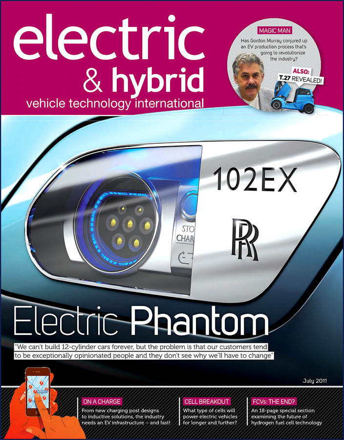 2011 Rolls-Royce 102EX Technical Manual cover showing the electric Phantom