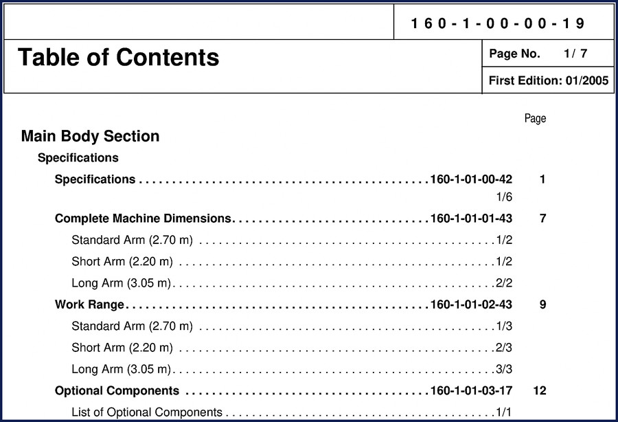Sumitomo Demag SH160 2005 Service Manual 224 pages factory repair manual