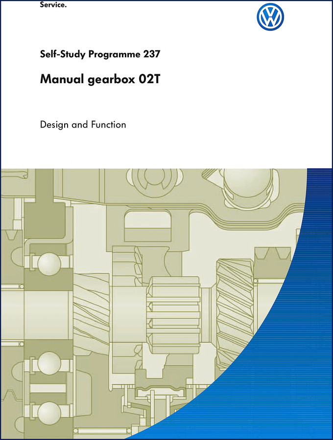 Volkswagen 02T Technical Manual cover – Self-Study Programme 237