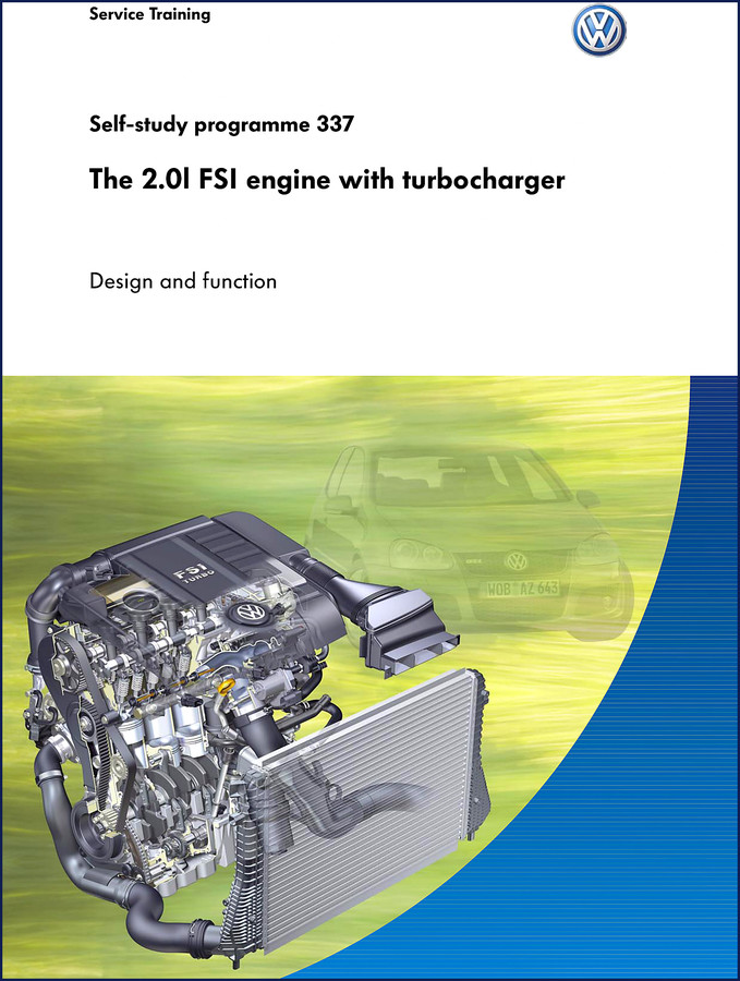 Volkswagen 2.0L FSI Training Manual SSP 337 front cover