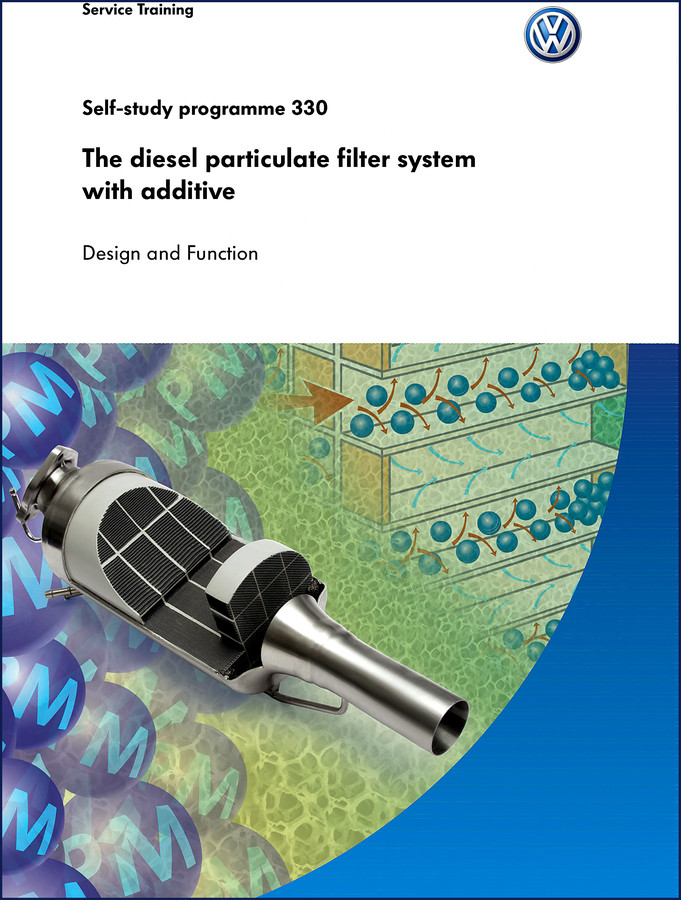 Volkswagen 330 Training Manual DPF system cover page