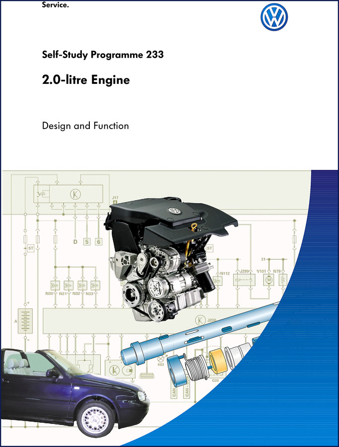 Volkswagen AQY/ATU/ATF/ASU Technical Manual cover – 41-page factory Self-Study Programme 233