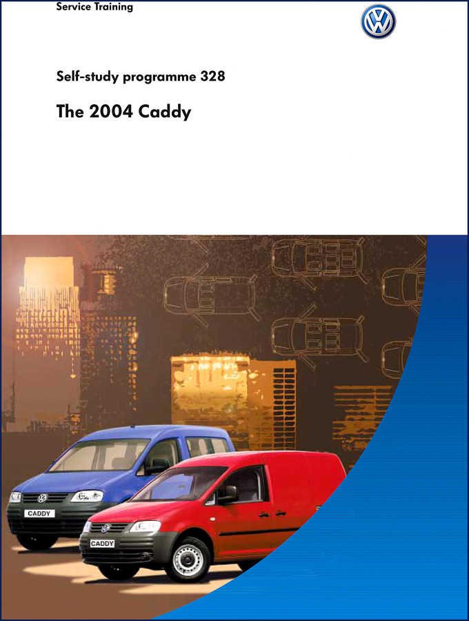 2004 Volkswagen Caddy Training Manual cover - 72 pages OEM self-study programme