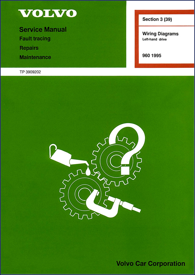 1995 Volvo BM Michigan 960 Wiring Diagram factory manual cover