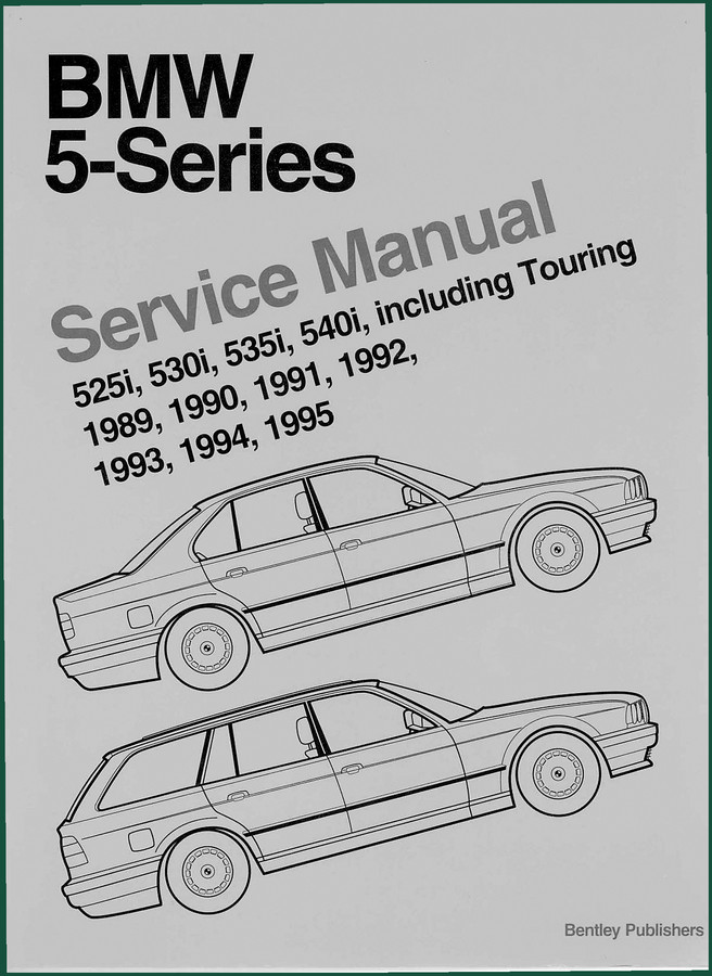 BMW 525i-530i-535i-540i Service Manual 1995-2003 E39 Factory Specs
