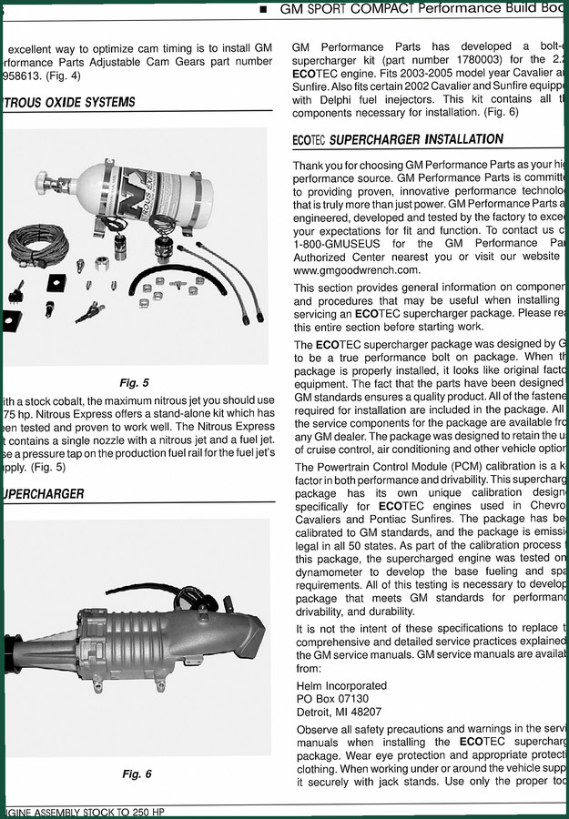 General Motors Cavalier/Sunfire installation manual cover
