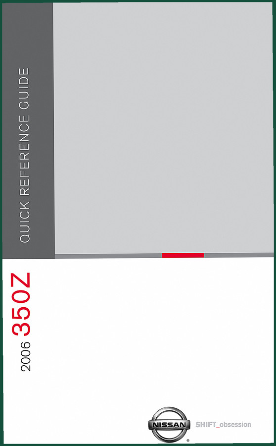 Nissan 350Z User Manual – Factory OEM Documentation (13 Pages)