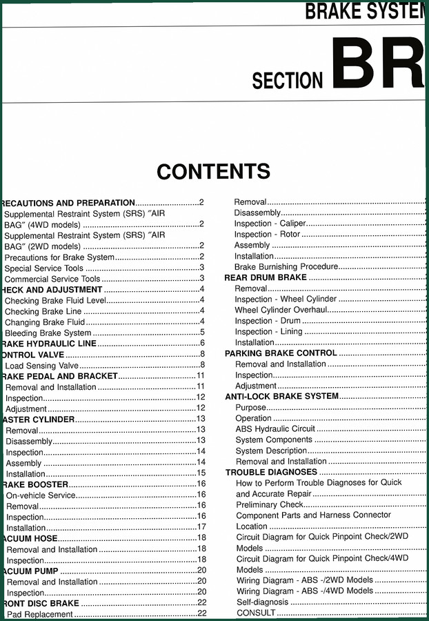 Nissan D22 Service Manual – 79 Pages of Factory Repair Protocol